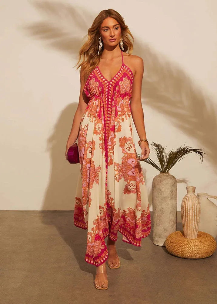Boheemi häävieraan mekko – Aino – kuva 3