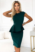 Peplum-leikkaus mekko