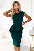 Peplum-leikkaus mekko