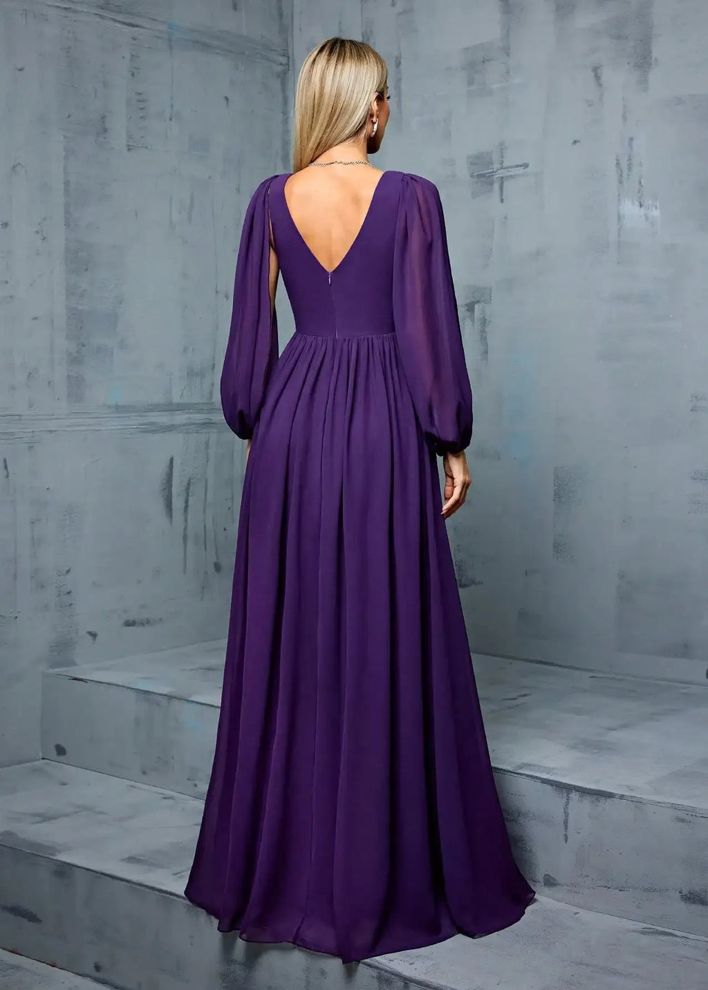Violetti juhlamekko – kuva 2