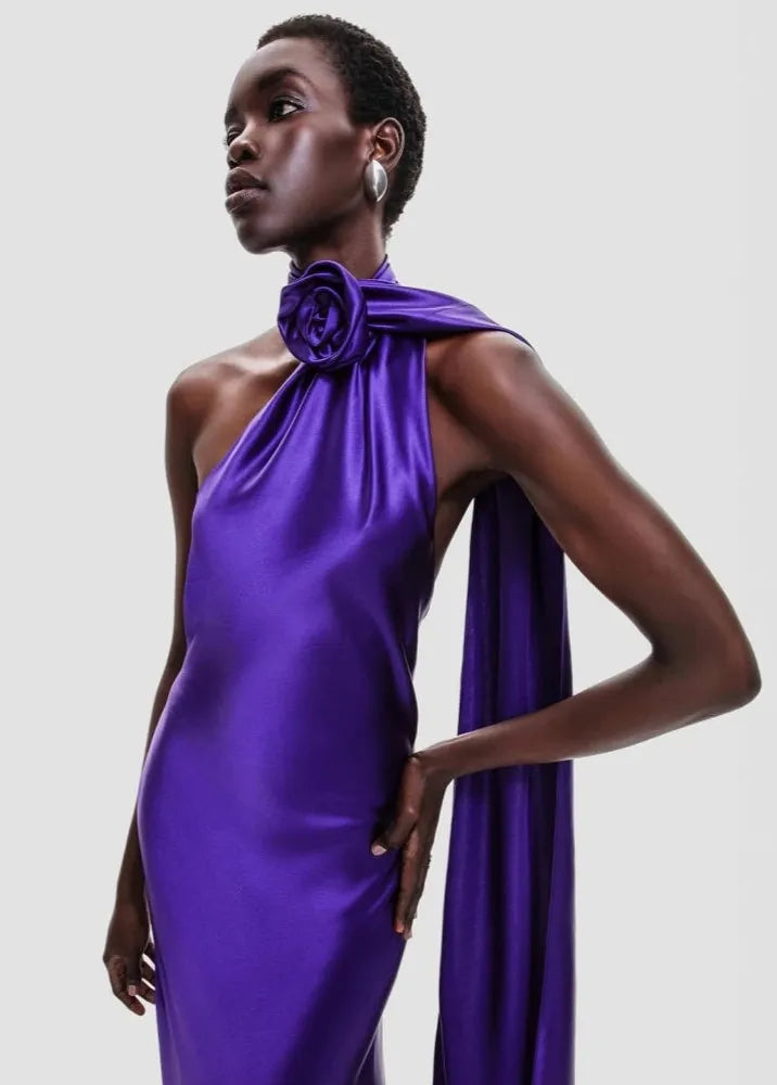 Violetti iltapuku – kuva 3