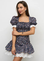 Kukkainen boho-mekko