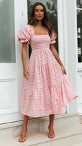 Gingham-mekko