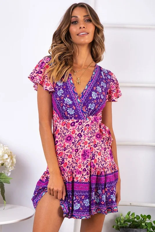 Purppura boheemi mekko – kuva 2