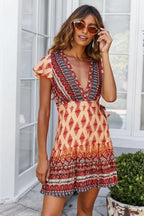 Boheemi tyylinen mekko