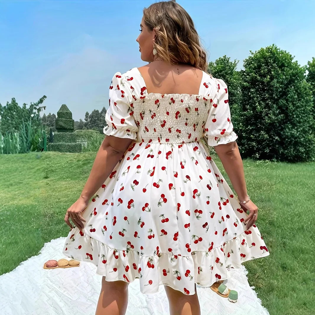Pluskoon boho-mekko – Helmi – kuva 2